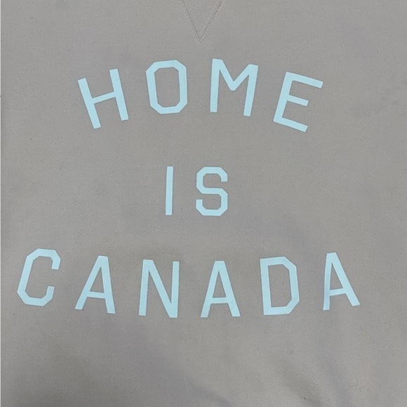 [PEACE collective] Home is Canada Light Pink Crewneck Sweater - XS - Picture 1 of 10